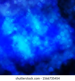 Light BLUE vector backdrop with dots. Abstract illustration with colorful spots in nature style. Pattern for booklets, leaflets.