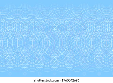 Light BLUE vector backdrop with dots, lines. Modern abstract illustration with colorful dots, lines. Pattern for futuristic ad, booklets.
