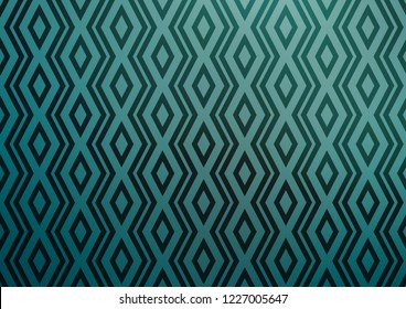 Light BLUE vector backdrop with lines, cubes. Glitter abstract illustration with colorful lines, rhombuses. Backdrop for TV commercials.