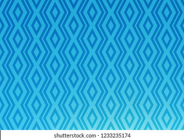 Light BLUE vector backdrop with lines, cubes. Modern geometric abstract illustration with lines, squares. Pattern for business booklets, leaflets.