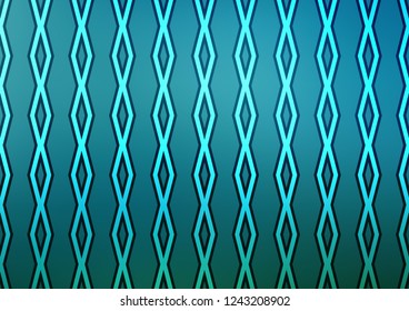 Light BLUE vector backdrop with lines, cubes. Modern geometric abstract illustration with lines, squares. Pattern for websites, landing pages.