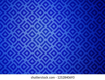 Light BLUE vector backdrop with lines, cubes. Colorful lines, squares on abstract background with gradient. Backdrop for TV commercials.