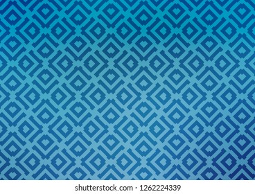 Light BLUE vector backdrop with lines, cubes. Colorful illustration with lines, cubes on abstract template. Backdrop for TV commercials.