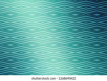 Light BLUE vector backdrop with lines, cubes. Colorful illustration with lines, cubes on abstract template. Pattern for websites, landing pages.