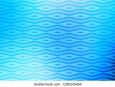 Light BLUE vector backdrop with lines, triangles. Modern abstract illustration with colorful triangles. Pattern can be used for websites.