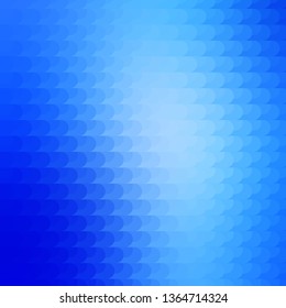 Light BLUE vector backdrop with lines. Geometric abstract illustration with blurred lines. Smart design for your promotions.