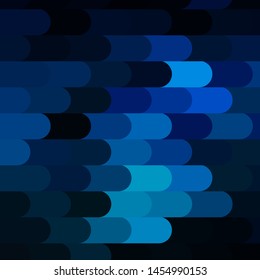 Light BLUE vector backdrop with lines. Gradient illustration with straight lines in abstract style. Template for your UI design.