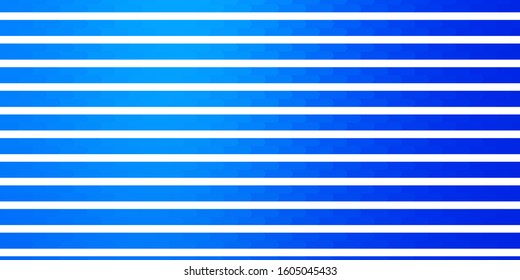 Light BLUE vector backdrop with lines. Repeated lines on abstract background with gradient. Template for your UI design.