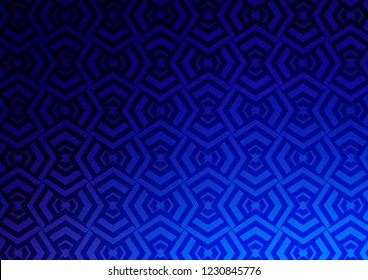 Light BLUE vector backdrop with long lines. Glitter abstract illustration with colored sticks. Pattern for business booklets, leaflets.
