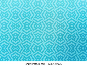 Light BLUE vector backdrop with long lines. Shining illustration with lines on abstract template. Smart design for your business advert.