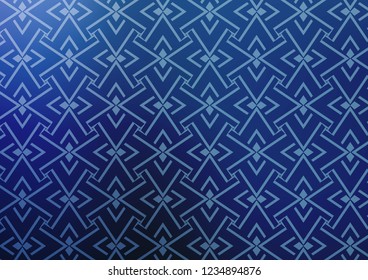 Light BLUE vector backdrop with long lines. Modern geometrical abstract illustration with staves. Pattern for websites, landing pages.