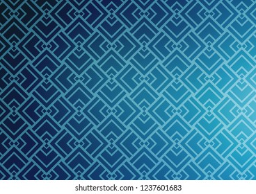 Light BLUE vector backdrop with long lines. Modern geometrical abstract illustration with staves. Best design for your ad, poster, banner.