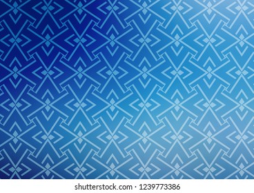 Light BLUE vector backdrop with long lines. Shining colored illustration with narrow lines. Pattern for websites, landing pages.