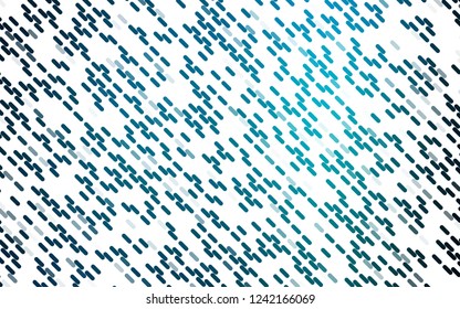 Light BLUE vector backdrop with long lines. Glitter abstract illustration with colored sticks. Pattern for business booklets, leaflets.