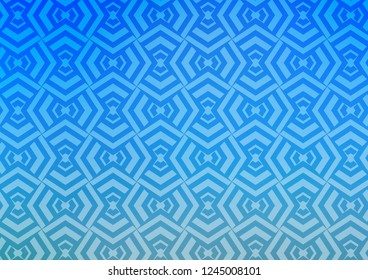 Light BLUE vector backdrop with long lines. Modern geometrical abstract illustration with staves. Best design for your ad, poster, banner.