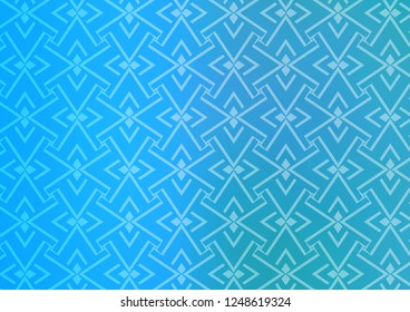 Light BLUE vector backdrop with long lines. Blurred decorative design in simple style with lines. Smart design for your business advert.
