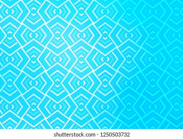 Light BLUE vector backdrop with long lines. Glitter abstract illustration with colored sticks. Pattern for websites, landing pages.
