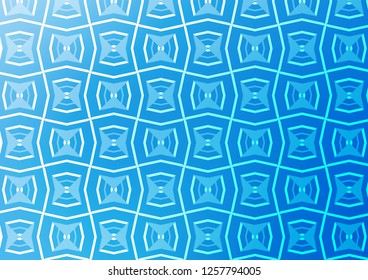 Light BLUE vector backdrop with long lines. Blurred decorative design in simple style with lines. Best design for your ad, poster, banner.