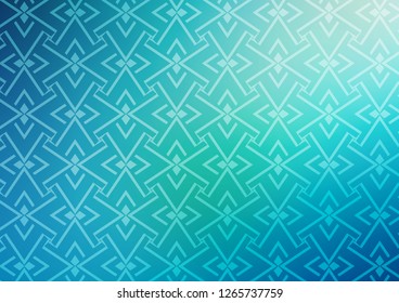 Light BLUE vector backdrop with long lines. Glitter abstract illustration with colored sticks. Pattern for business booklets, leaflets.