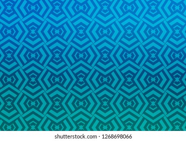 Light BLUE vector backdrop with long lines. Shining illustration with lines on abstract template. Backdrop for TV commercials.