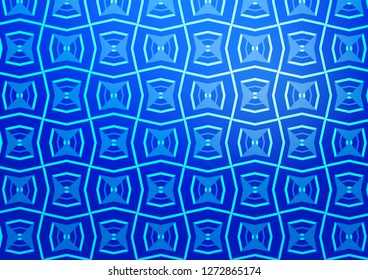 Light BLUE vector backdrop with long lines. Shining illustration with lines on abstract template. Backdrop for TV commercials.