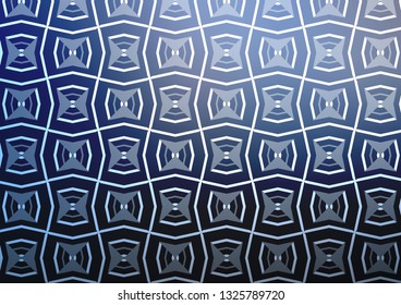 Light BLUE vector backdrop with long lines. Modern geometrical abstract illustration with staves. Pattern for ads, posters, banners.