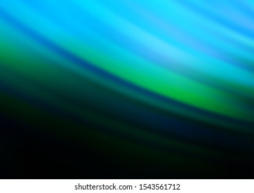 Light BLUE vector backdrop with long lines. Decorative shining illustration with lines on abstract template. Best design for your ad, poster, banner.