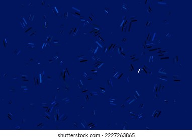 Fondo vectorial AZUL claro con líneas largas. Ilustración abstracta geométrica moderna con staves. Patrón para sitios web, páginas de inicio.