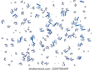 Fondo vectorial AZUL claro con líneas largas. Ilustración abstracta geométrica moderna con staves. Patrón para sitios web, páginas de inicio.