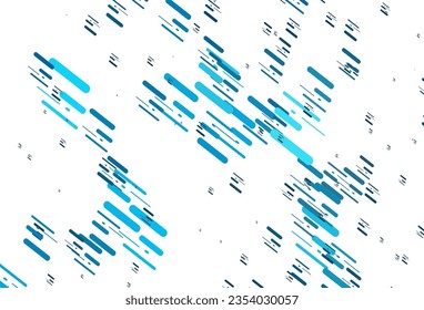 Light BLUE vector backdrop with long lines. Lines on blurred abstract background with gradient. Backdrop for TV commercials.