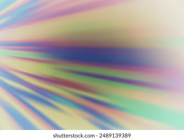 Light BLUE vector backdrop with long lines. Lines on blurred abstract background with gradient. Pattern for business booklets, leaflets.