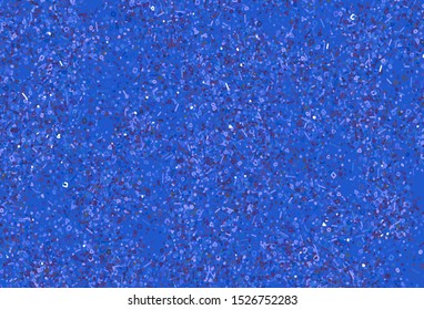 Light BLUE vector backdrop with memphis shapes. Simple colorful illustration with abstract gradient shapes. Simple design for your web site.