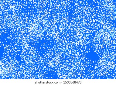 Light BLUE vector backdrop with memphis shapes. Colorful chaotic forms with gradient in modern style. Simple design for your web site.