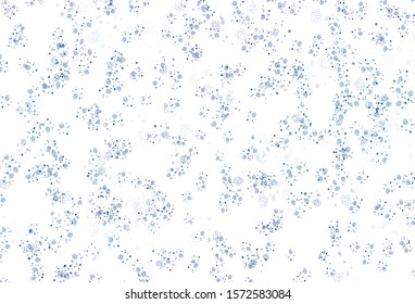 Light BLUE vector backdrop with memphis shapes. Simple colorful illustration with abstract gradient shapes. Background for a cell phone.