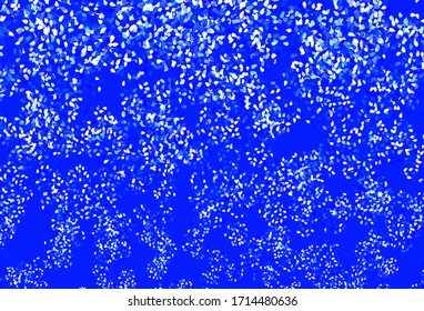 Light BLUE vector backdrop with memphis shapes. Illustration with colorful gradient shapes in abstract style. Modern design for your business card.