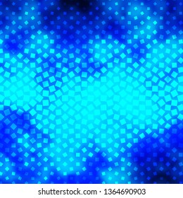 Light BLUE vector backdrop with rectangles. New abstract illustration with rectangular shapes. Design for your business promotion.