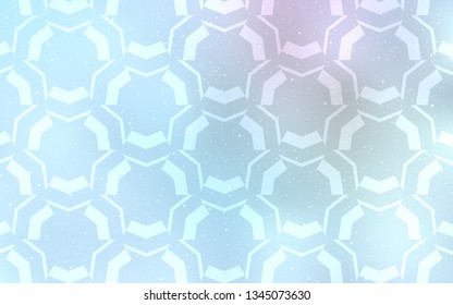 Light BLUE vector backdrop with wry lines. An elegant bright illustration with gradient. A completely new template for your design.