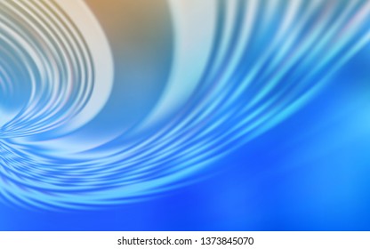 Light BLUE vector backdrop with wry lines. Colorful geometric sample with gradient lines.  Abstract design for your web site.