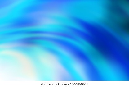 Light BLUE vector backdrop with wry lines. Shining colorful illustration in simple style. Brand new design for your ads, poster, banner.