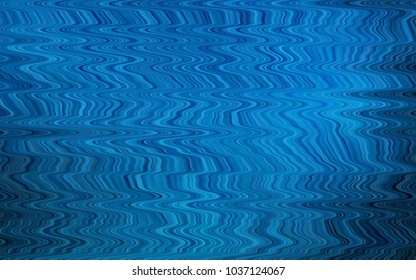 Light BLUE vector background with abstract lines. Shining crooked illustration in marble style. The template for cell phone backgrounds.