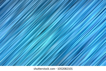 Light BLUE vector background with abstract lines. Shining crooked illustration in marble style. The template for cell phone backgrounds.