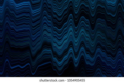 Light BLUE vector background with abstract lines. Geometric illustration in marble style with gradient.  Brand-new design for your ads, poster, banner.