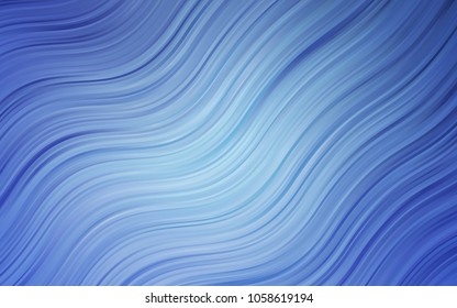 Light BLUE vector background with abstract circles. Colorful illustration in abstract marble style with gradient. The template for cell phone backgrounds.