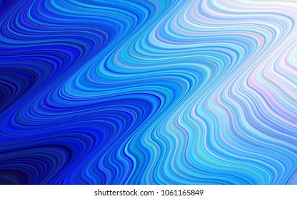Light BLUE vector background with abstract circles. A completely new color illustration in memphis style. The template for cell phone backgrounds.