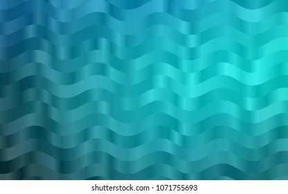 Light BLUE vector background with abstract lines. Shining crooked illustration in marble style. Marble style for your business design.