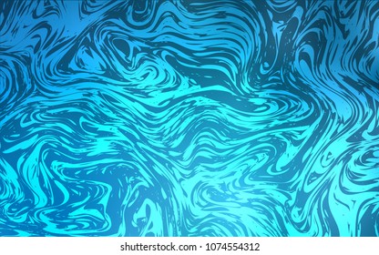 Light BLUE vector background with abstract circles. A sample with blurred bubble shapes. The template for cell phone backgrounds.