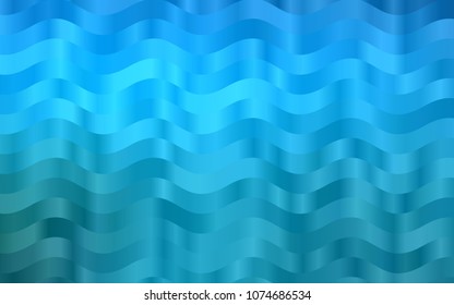 Light BLUE vector background with abstract lines. A completely new color illustration in marble style. A completely new template for your business design.