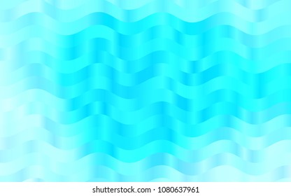 Light BLUE vector background with abstract lines. Brand-new colored illustration in marble style with gradient. The template for cell phone backgrounds.