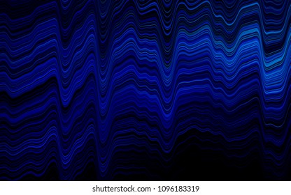 Light BLUE vector background with abstract lines. Creative geometric illustration in marble style with gradient. A completely new template for your business design.