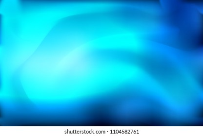 Light BLUE vector background with abstract circles. A sample with blurred bubble shapes. A completely new template for your business design.